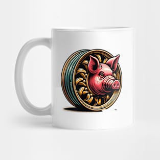 Pig Wheels Mug